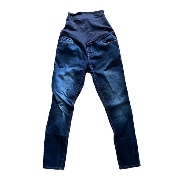Old Navy Denim - OLD NAVY FULL PANEL MATERNITY SKINNY JEANS